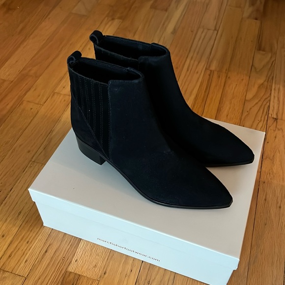 NEW WITH PRICE TAG (NO BOX)! Marc Fisher LTD Yolli ankle boots - Picture 4 of 4